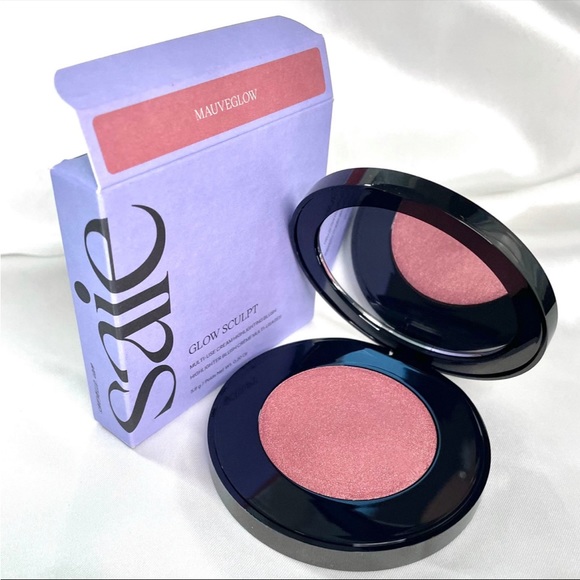 Saie Glow Sculpt Multi-Use Cream Highlighting Blush Mauveglow - Picture 3 of 8